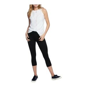 American Giant Super Black Crop Pant